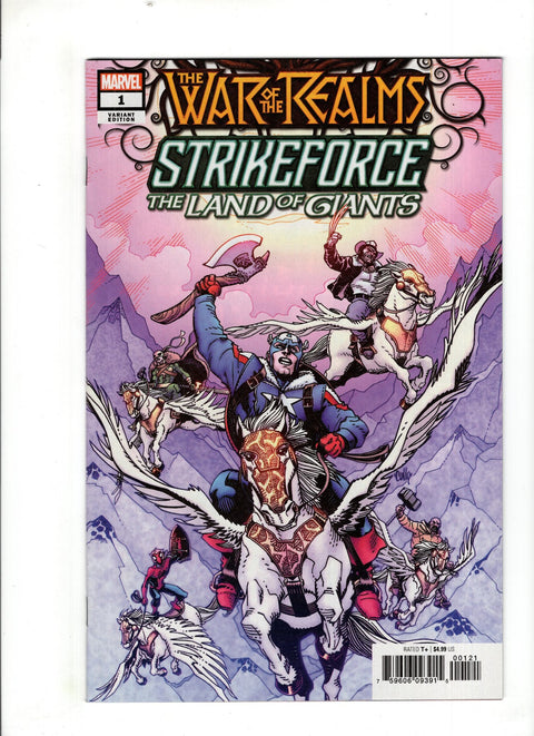 War of the Realms: Strikeforce - The Land Of Giants #1 (Cvr B) (2019) Cully Hamner B Cully Hamner Buy & Sell Comics Online Comic Shop Toronto Canada