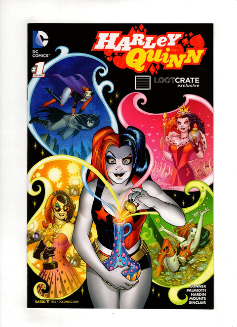 Harley Quinn: Be Careful What You Wish For #1 (Cvr C) (2016) Amanda Conner Loot Crate Exclusive Variant C Amanda Conner Loot Crate Exclusive Variant Buy & Sell Comics Online Comic Shop Toronto Canada