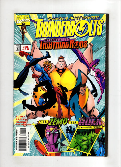Thunderbolts, Vol. 1 #16 (1998) Buy & Sell Comics Online Comic Shop Toronto Canada