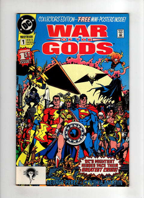 War of the Gods #1 (1991) Collector's Direct Edition Collector's Direct Edition Buy & Sell Comics Online Comic Shop Toronto Canada