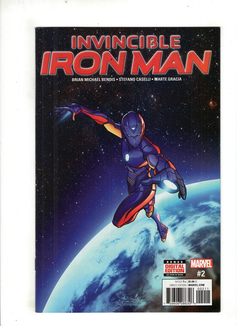 Invincible Iron Man, Vol. 3 #2 (Cvr A) (2016) Stefano Caselli A Stefano Caselli Buy & Sell Comics Online Comic Shop Toronto Canada