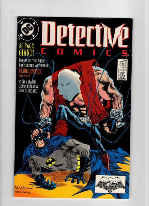 Detective Comics, Vol. 1 #598 (1989) Buy & Sell Comics Online Comic Shop Toronto Canada