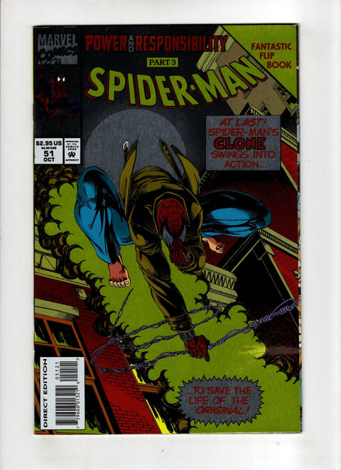 Spider-Man, Vol. 1 #51 (Cvr B) (1994) Foil Flipbook B Foil Flipbook Buy & Sell Comics Online Comic Shop Toronto Canada