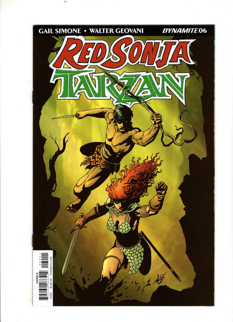 Red Sonja / Tarzan #6 (Cvr A) (2018) Walter Geovani A Walter Geovani Buy & Sell Comics Online Comic Shop Toronto Canada