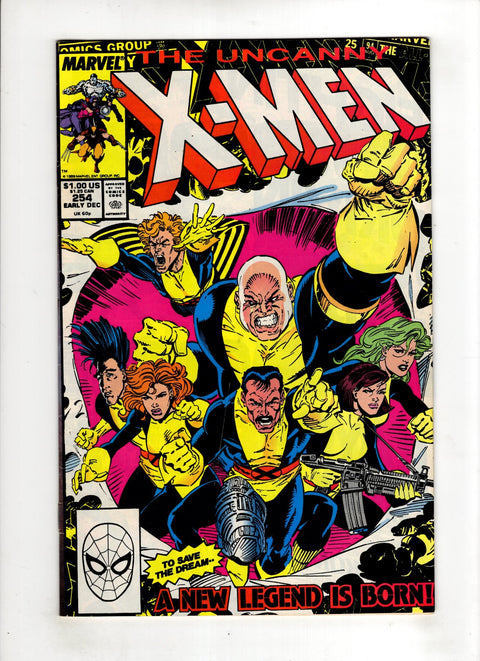 Uncanny X-Men, Vol. 1 #254 (1989) Buy & Sell Comics Online Comic Shop Toronto Canada