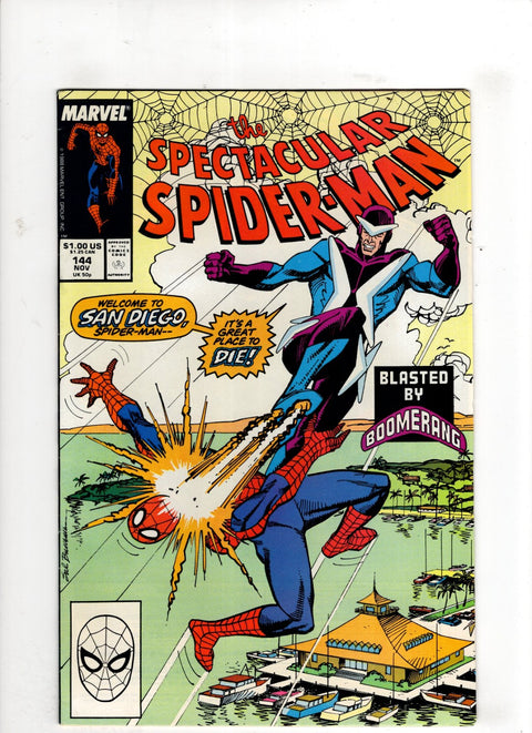 The Spectacular Spider-Man, Vol. 1 #144 (1988) Buy & Sell Comics Online Comic Shop Toronto Canada