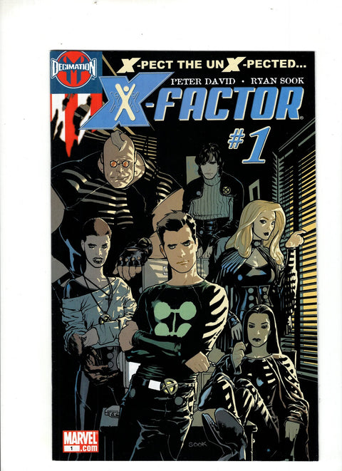 X-Factor, Vol. 3 #1 (Cvr A) (2005) Ryan Sook A Ryan Sook Buy & Sell Comics Online Comic Shop Toronto Canada