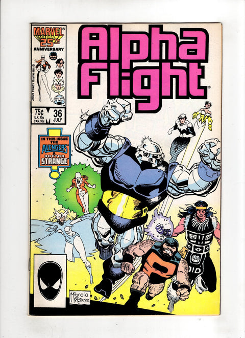 Alpha Flight, Vol. 1 #36 (1986) Buy & Sell Comics Online Comic Shop Toronto Canada