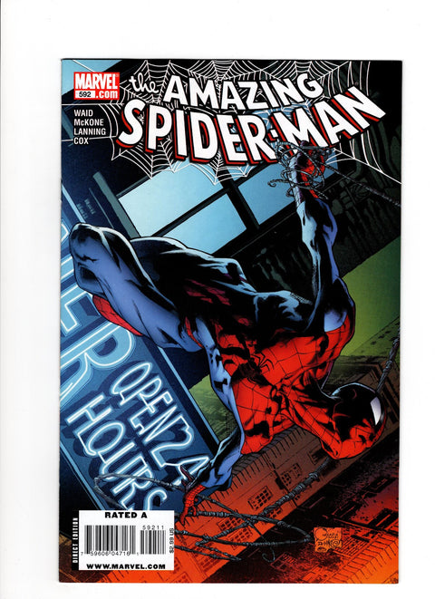 The Amazing Spider-Man, Vol. 2 #592 (Cvr A) (2009) Joe Quesada A Joe Quesada Buy & Sell Comics Online Comic Shop Toronto Canada