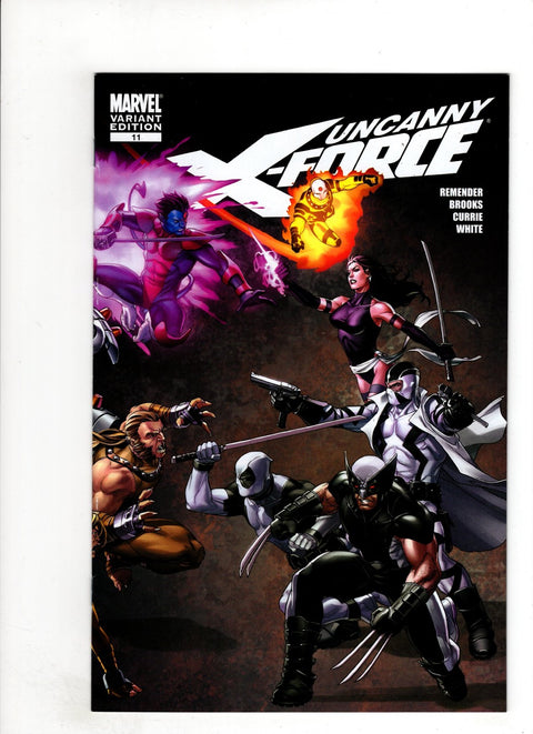 Uncanny X-Force, Vol. 1 #11 (Cvr B) (2011) Mark Brooks Incentive Variant (1:25) B Mark Brooks Incentive Variant (1:25) Buy & Sell Comics Online Comic Shop Toronto Canada