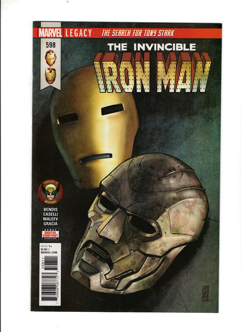 Invincible Iron Man, Vol. 3 #598 (Cvr A) (2018) Alex Maleev A Alex Maleev Buy & Sell Comics Online Comic Shop Toronto Canada