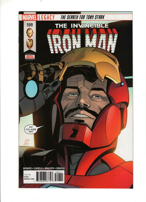 Invincible Iron Man, Vol. 3 #599 (Cvr A) (2018) Chris Sprouse A Chris Sprouse Buy & Sell Comics Online Comic Shop Toronto Canada