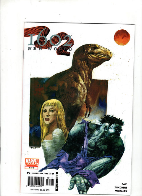 Marvel 1602: New World #1 (2005) Sergio Toppi Sergio Toppi Buy & Sell Comics Online Comic Shop Toronto Canada