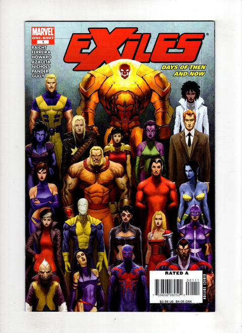 Exiles: Days of Then and Now #1 (2008) Buy & Sell Comics Online Comic Shop Toronto Canada