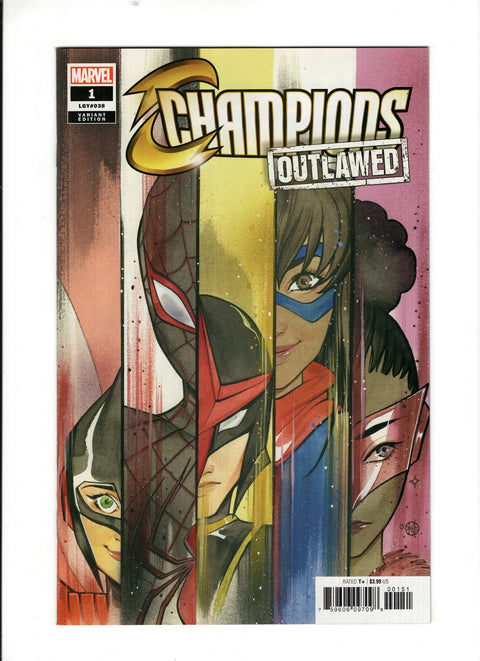Champions, Vol. 4 (Marvel) #1 (Cvr E) (2020) Peach Momoko Variant E Peach Momoko Variant Buy & Sell Comics Online Comic Shop Toronto Canada