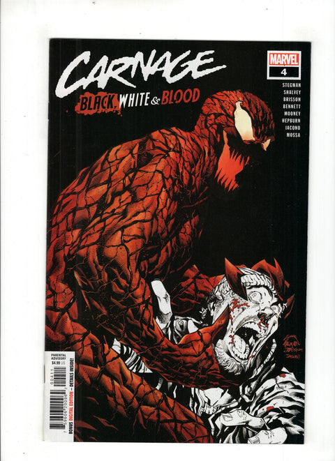 Carnage: Black, White & Blood #4 (Cvr A) (2021) Ryan Stegman A Ryan Stegman Buy & Sell Comics Online Comic Shop Toronto Canada