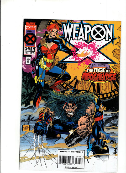Weapon X, Vol. 1 #1 (Cvr A) (1995) Direct Deluxe Edition A Direct Deluxe Edition Buy & Sell Comics Online Comic Shop Toronto Canada