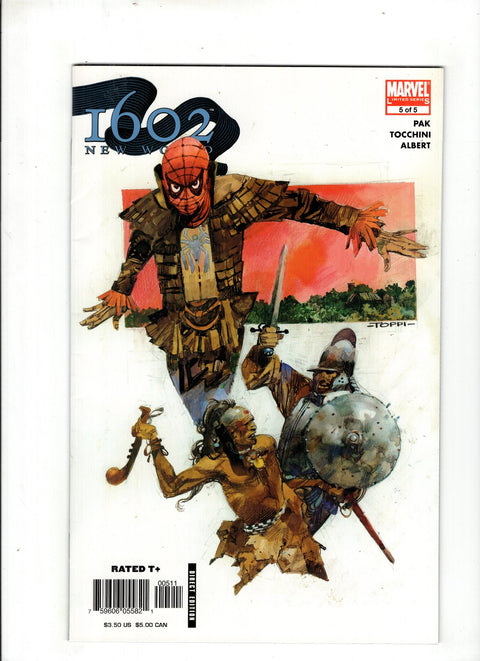 Marvel 1602: New World #5 (2005) Sergio Toppi Sergio Toppi Buy & Sell Comics Online Comic Shop Toronto Canada