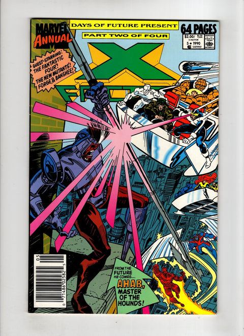 X-Factor, Vol. 1 Annual #5 (Cvr B) (1990) Newsstand Edition B Newsstand Edition Buy & Sell Comics Online Comic Shop Toronto Canada