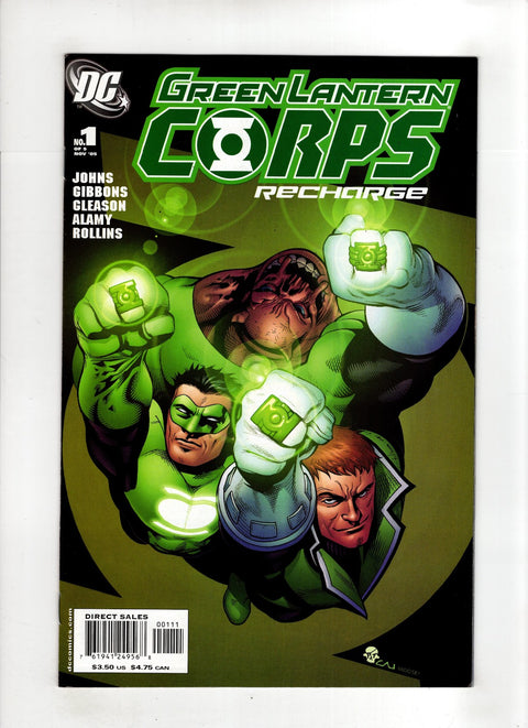 Green Lantern Corps: Recharge #1 (2005) Patrick Gleason Patrick Gleason Buy & Sell Comics Online Comic Shop Toronto Canada