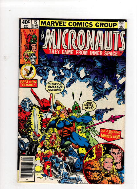 Micronauts, Vol. 1 #15 (1979) Buy & Sell Comics Online Comic Shop Toronto Canada
