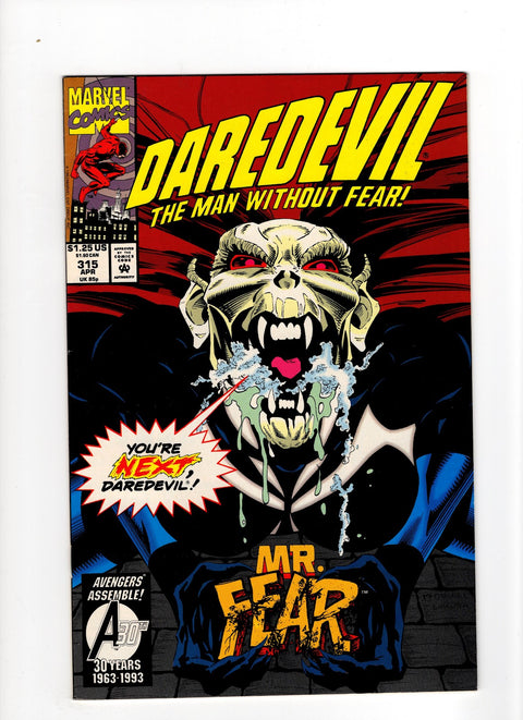 Daredevil, Vol. 1 #315 (1993) Buy & Sell Comics Online Comic Shop Toronto Canada