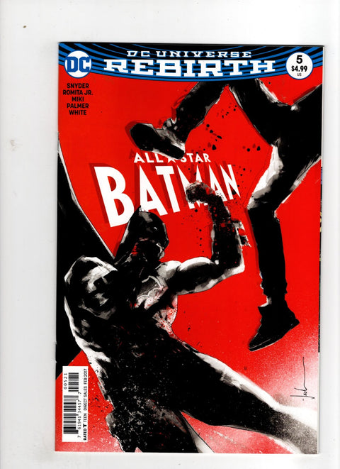 All-Star Batman #5 (Cvr B) (2016) Jock B Jock Buy & Sell Comics Online Comic Shop Toronto Canada