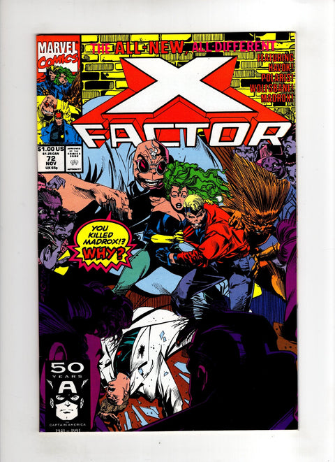 X-Factor, Vol. 1 #72 (1991) Buy & Sell Comics Online Comic Shop Toronto Canada