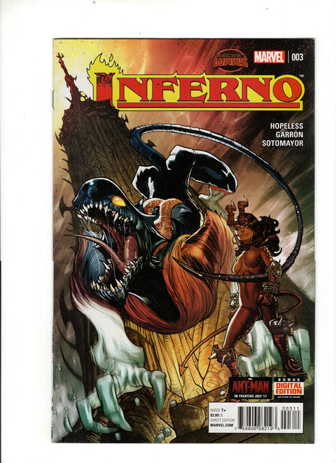Inferno, Vol. 1 #3 (Cvr A) (2015) Javier Garrón A Javier Garrón Buy & Sell Comics Online Comic Shop Toronto Canada