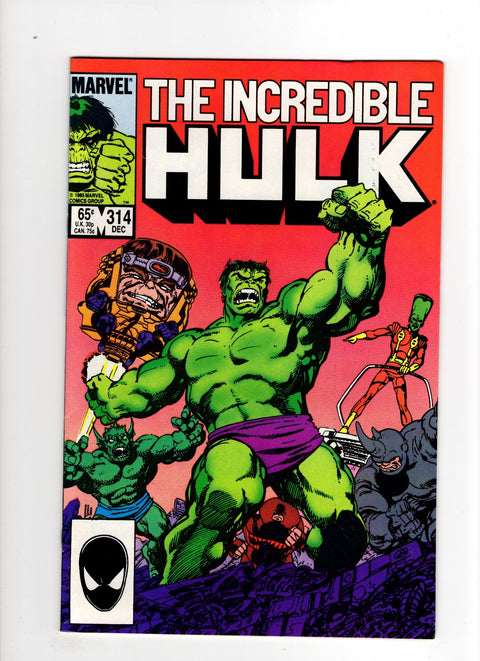 The Incredible Hulk, Vol. 1 #314 (1985) Buy & Sell Comics Online Comic Shop Toronto Canada