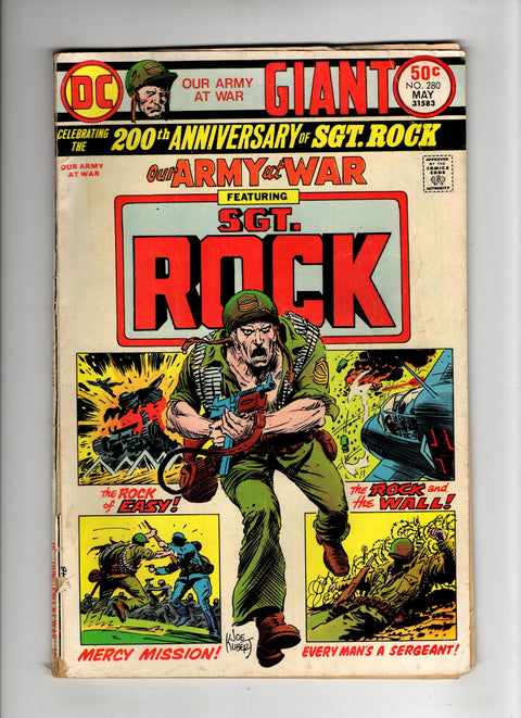 Our Army At War, Vol. 1 #280 (1975) Buy & Sell Comics Online Comic Shop Toronto Canada