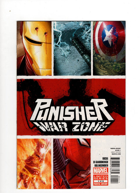 Punisher: War Zone, Vol. 3 #1 (Cvr A) (2012) Marco Checchetto A Marco Checchetto Buy & Sell Comics Online Comic Shop Toronto Canada