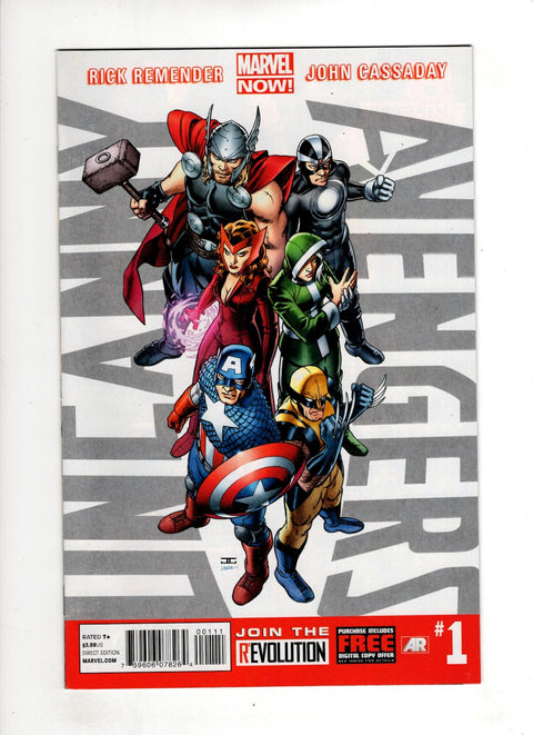 Uncanny Avengers, Vol. 1 #1 (Cvr A) (2012) John Cassaday Cover A John Cassaday Cover Buy & Sell Comics Online Comic Shop Toronto Canada