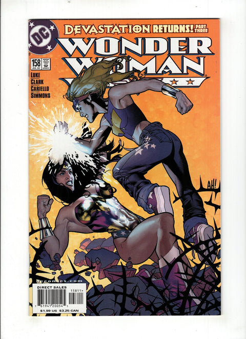 Wonder Woman, Vol. 2 #158 (2000) Adam Hughes Adam Hughes Buy & Sell Comics Online Comic Shop Toronto Canada