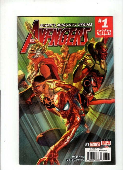 Avengers, Vol. 7 #1 (Cvr A) (2016) Alex Ross A Alex Ross Buy & Sell Comics Online Comic Shop Toronto Canada