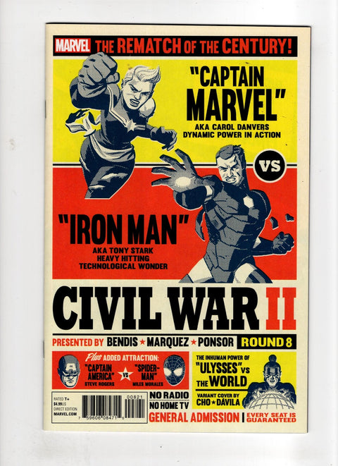 Civil War II #8 (Cvr B) (2016) Michael Cho B Michael Cho Buy & Sell Comics Online Comic Shop Toronto Canada