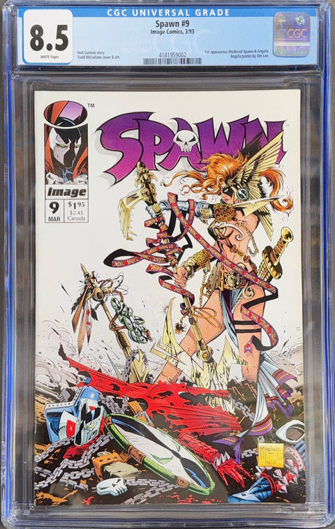 Spawn #9 (CGC 8.5) (1992) Buy & Sell Comics Online Comic Shop Toronto Canada