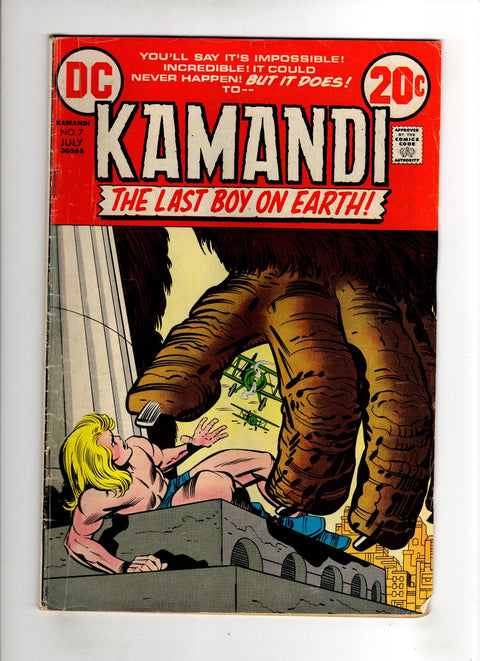 Kamandi: The Last Boy on Earth! #7 (1973) Buy & Sell Comics Online Comic Shop Toronto Canada