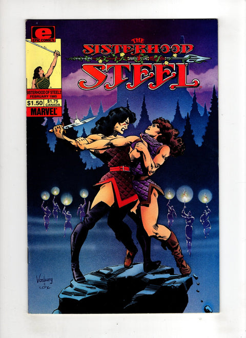 The Sisterhood of Steel #2 (1985) Buy & Sell Comics Online Comic Shop Toronto Canada
