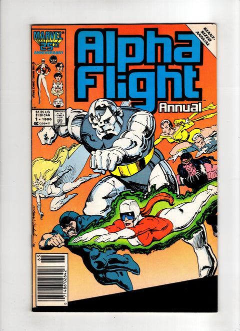 Alpha Flight, Vol. 1 Annual #1 (1986) Newsstand Edition Newsstand Edition Buy & Sell Comics Online Comic Shop Toronto Canada