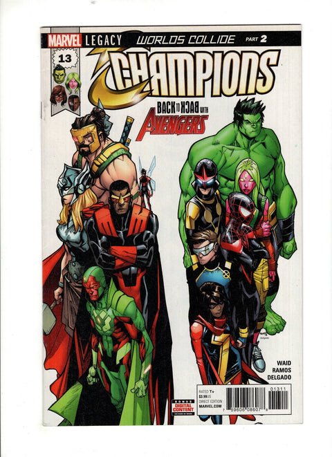 Champions, Vol. 2 (Marvel) #13 (Cvr A) (2017) Humberto Ramos A Humberto Ramos Buy & Sell Comics Online Comic Shop Toronto Canada