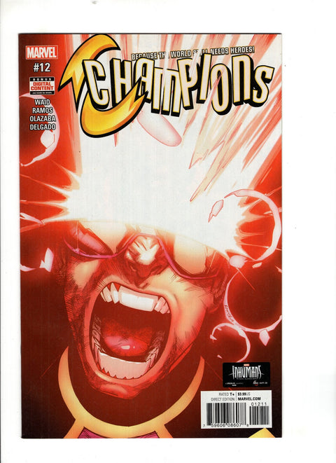 Champions, Vol. 2 (Marvel) #12 (Cvr A) (2017) Humberto Ramos A Humberto Ramos Buy & Sell Comics Online Comic Shop Toronto Canada
