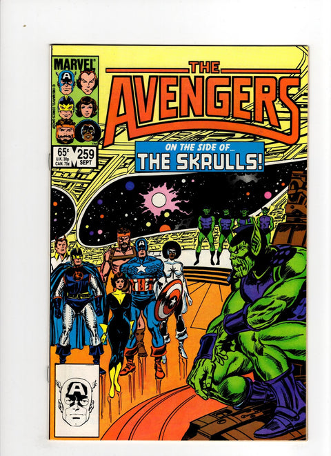 The Avengers, Vol. 1 #259 (1985) Buy & Sell Comics Online Comic Shop Toronto Canada