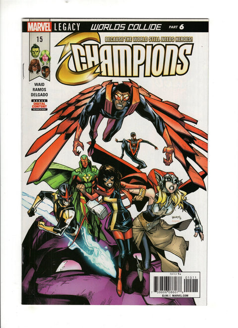 Champions, Vol. 2 (Marvel) #15 (Cvr A) (2017) Humberto Ramos A Humberto Ramos Buy & Sell Comics Online Comic Shop Toronto Canada