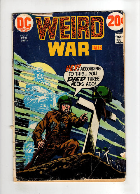 Weird War Tales, Vol. 1 #11 (1973) Buy & Sell Comics Online Comic Shop Toronto Canada
