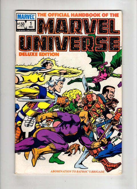 Official Handbook of the Marvel Universe: Deluxe Edition (Vol. 2) #1 (Cvr A) (1985) A Buy & Sell Comics Online Comic Shop Toronto Canada