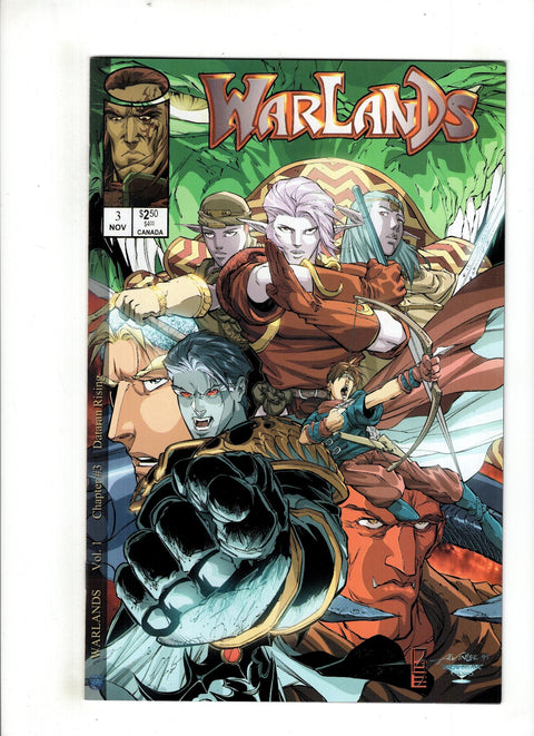 Warlands #3 (Cvr A) (1999) A Buy & Sell Comics Online Comic Shop Toronto Canada