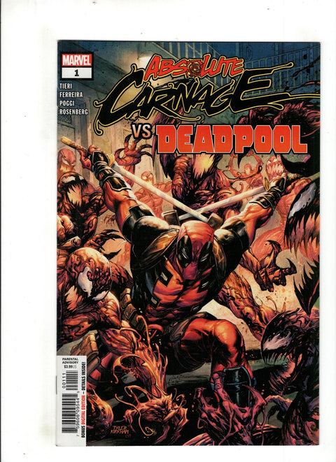 Absolute Carnage Vs Deadpool #1 (Cvr A) (2019) Tyler Kirkham A Tyler Kirkham Buy & Sell Comics Online Comic Shop Toronto Canada