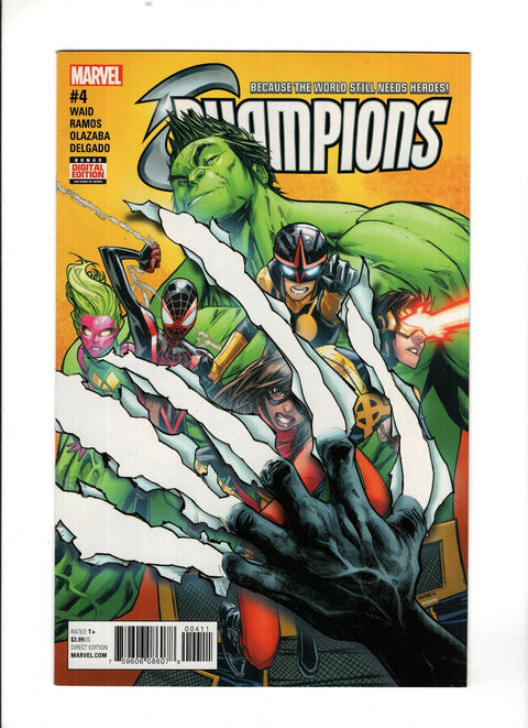 Champions, Vol. 2 (Marvel) #4 (Cvr A) (2017) Humberto Ramos A Humberto Ramos Buy & Sell Comics Online Comic Shop Toronto Canada