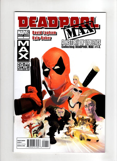 Deadpool MAX: History of Violence #1 (2011) Buy & Sell Comics Online Comic Shop Toronto Canada